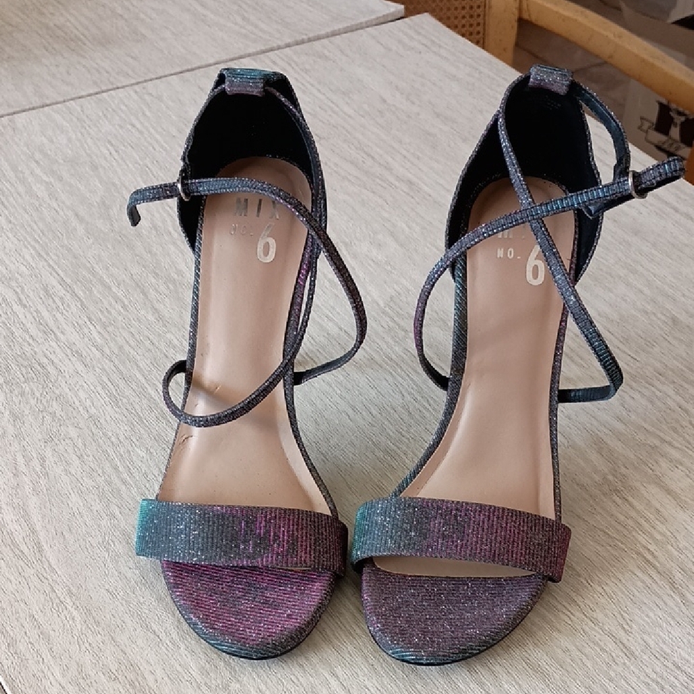 No. 6 Women's Strappy Sandals - Multicolor - Picture 1 of 3